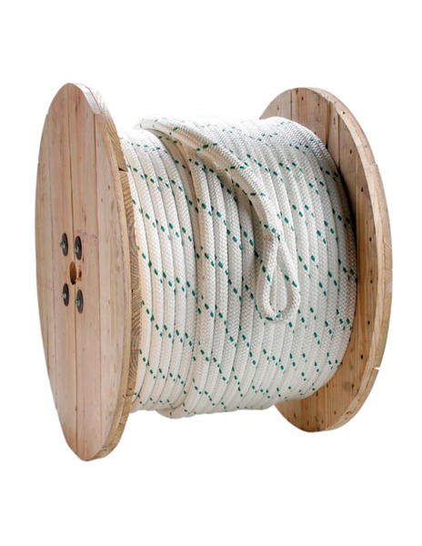 PR12X600 1/2 X 600 FOOT COMPOSITE DOUBLE BRAID ROPE SPLICED PULLING EYE ON END